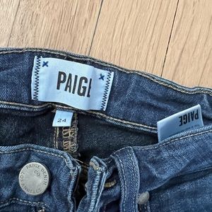 Paige low rise skinny jeans